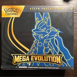 Pokemon TCG Mega Evolution Lucario ETB - SEALED